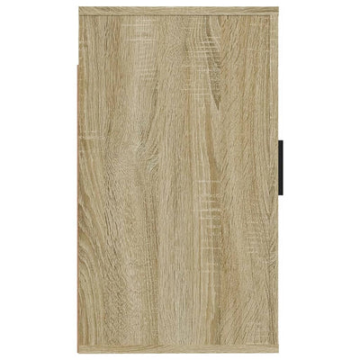 Seinäkiinnitettävät TV-tasot 2 kpl Sonoma-tammi 40x34,5x60 cm