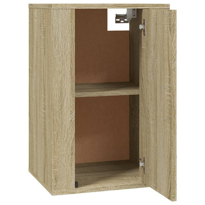 Seinäkiinnitettävät TV-tasot 2 kpl Sonoma-tammi 40x34,5x60 cm