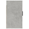 Seinäkiinnitettävät TV-tasot 2 kpl betoninharmaa 40x34,5x60 cm
