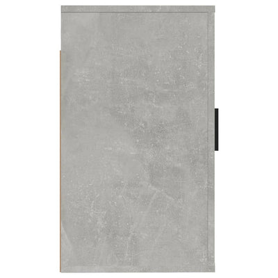 Seinäkiinnitettävät TV-tasot 2 kpl betoninharmaa 40x34,5x60 cm