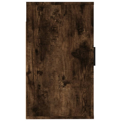 Seinäkiinnitettävät TV-tasot 2 kpl savutammi 40x34,5x60 cm