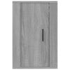 Seinäkiinnitettävät TV-tasot 2 kpl harmaa Sonoma 40x34,5x60 cm