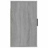 Seinäkiinnitettävät TV-tasot 2 kpl harmaa Sonoma 40x34,5x60 cm