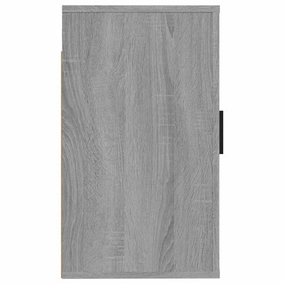 Seinäkiinnitettävät TV-tasot 2 kpl harmaa Sonoma 40x34,5x60 cm