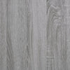 Seinäkiinnitettävät TV-tasot 2 kpl harmaa Sonoma 40x34,5x60 cm