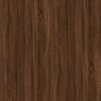 Konsolipöytä ruskea tammi 100x39x75 cm tekninen puu