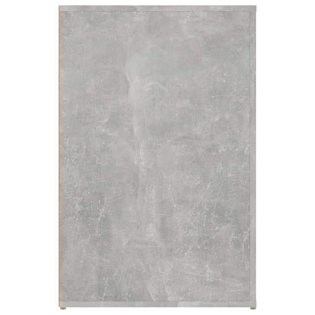 Betoninharmaa työpöytä Margareth 100x49x75cm (puinen)