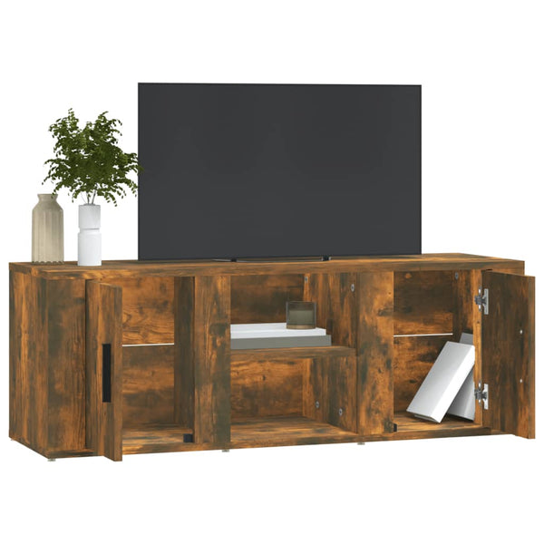TV-taso savutammi 100x31,5x35 cm tekninen puu