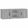 TV-taso harmaa Sonoma 100x31,5x35 cm tekninen puu