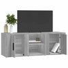 TV-taso harmaa Sonoma 100x31,5x35 cm tekninen puu