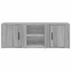 TV-taso harmaa Sonoma 100x31,5x35 cm tekninen puu