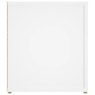 Seinäkaapit 2 kpl valkoinen 80x31,5x36 cm tekninen puu