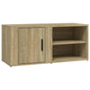 TV-taso Sonoma-tammi 80x31,5x36 cm tekninen puu