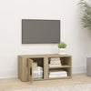 TV-taso Sonoma-tammi 80x31,5x36 cm tekninen puu