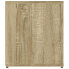 TV-taso Sonoma-tammi 80x31,5x36 cm tekninen puu
