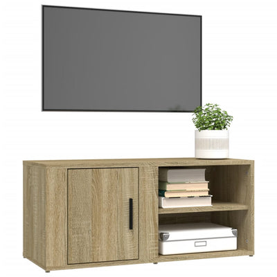 Seinäkaapit 2 kpl Sonoma-tammi 80x31,5x36 cm tekninen puu