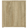 Seinäkaapit 2 kpl Sonoma-tammi 80x31,5x36 cm tekninen puu