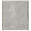 TV-taso betoninharmaa 80x31,5x36 cm tekninen puu
