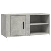 Seinäkaapit 2 kpl betoninharmaa 80x31,5x36 cm tekninen puu