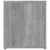TV-taso harmaa Sonoma 80x31,5x36 cm tekninen puu