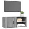TV-tasot 2 kpl harmaa Sonoma 80x31,5x36 cm lastulevy