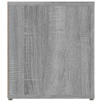 TV-tasot 2 kpl harmaa Sonoma 80x31,5x36 cm lastulevy