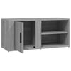TV-tasot 2 kpl harmaa Sonoma 80x31,5x36 cm lastulevy