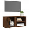 TV-kaapit 2 kpl ruskea tammi 80x31,5x36 cm tekninen puu