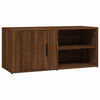 TV-kaapit 2 kpl ruskea tammi 80x31,5x36 cm tekninen puu