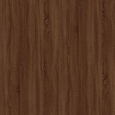 Ruskea sivupöydät Lacurile 50x46x35cm (2 kpl, tammi, puinen)