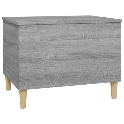 Sohvapöytä harmaa Sonoma 60x44,5x45 cm tekninen puu