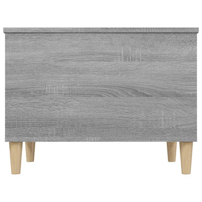 Sohvapöytä harmaa Sonoma 60x44,5x45 cm tekninen puu