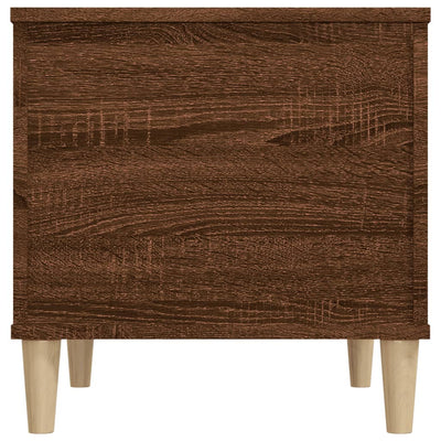 Sohvapöytä ruskea tammi 60x44,5x45 cm tekninen puu