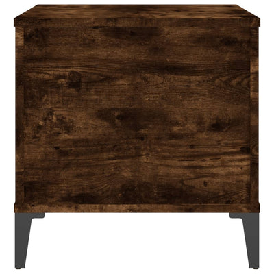 Sohvapöytä savutammi 60x44,5x45 cm tekninen puu