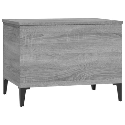 Sohvapöytä harmaa Sonoma 60x44,5x45 cm tekninen puu