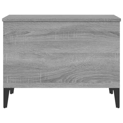 Sohvapöytä harmaa Sonoma 60x44,5x45 cm tekninen puu