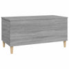 Sohvapöytä harmaa Sonoma 90x44,5x45 cm tekninen puu