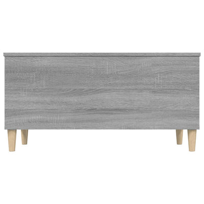 Sohvapöytä harmaa Sonoma 90x44,5x45 cm tekninen puu