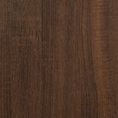 Sohvapöytä ruskea tammi 90x44,5x45 cm tekninen puu