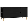TV-taso musta 102x44,5x50 cm tekninen puu