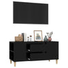 TV-taso musta 102x44,5x50 cm tekninen puu