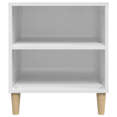 TV-taso korkeakiilto valkoinen 102x44,5x50 cm tekninen puu