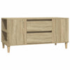 TV-taso Sonoma-tammi 102x44,5x50 cm tekninen puu