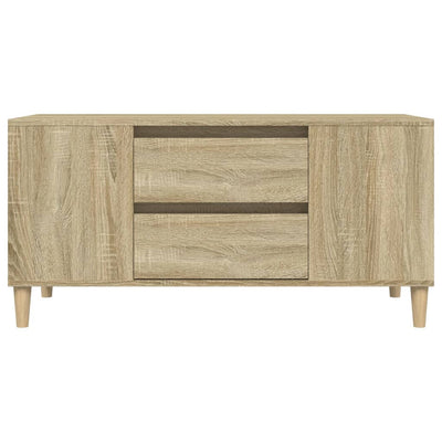 TV-taso Sonoma-tammi 102x44,5x50 cm tekninen puu