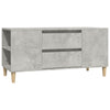 TV-taso betoninharmaa 102x44,5x50 cm tekninen puu