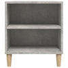 TV-taso betoninharmaa 102x44,5x50 cm tekninen puu
