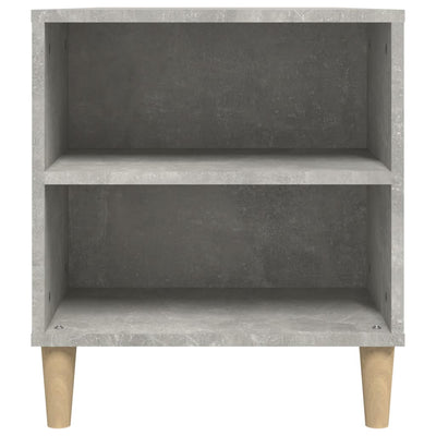 TV-taso betoninharmaa 102x44,5x50 cm tekninen puu
