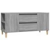 TV-taso harmaa Sonoma 102x44,5x50 cm tekninen puu