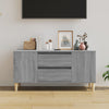 TV-taso harmaa Sonoma 102x44,5x50 cm tekninen puu