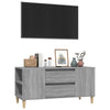 TV-taso harmaa Sonoma 102x44,5x50 cm tekninen puu